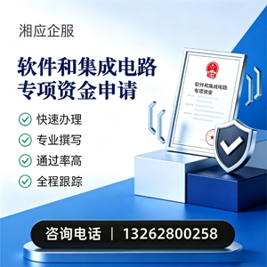 眉山软件和集成电路专项资金申报服务