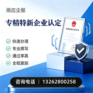 眉山专精特新企业申报服务
