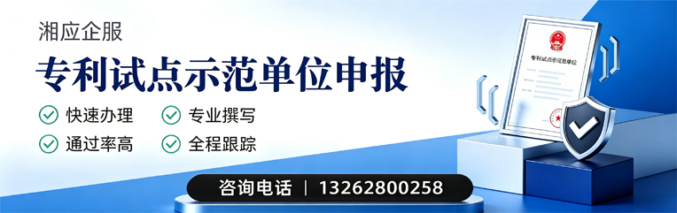 眉山专利试点示范单位申报服务