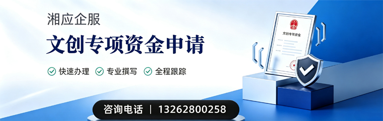 眉山文创专项资金申报服务