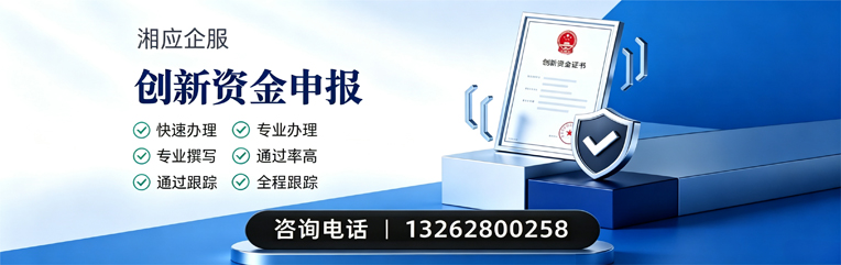 眉山创新资金申报服务