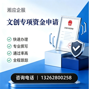 眉山文创专项资金申报服务