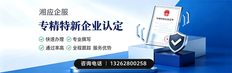 眉山专精特新企业申报服务