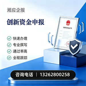 眉山创新资金申报服务